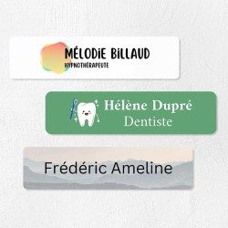 Plaque en plexiglas quadri sur-mesure 20x5cm