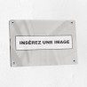Plaque en plexiglas quadri sur-mesure 30x20cm｜Plaque professionnelle