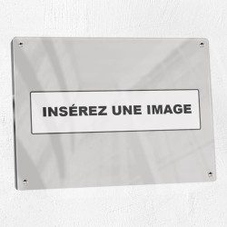 Plaque en plexiglas quadri sur-mesure 40x30cm