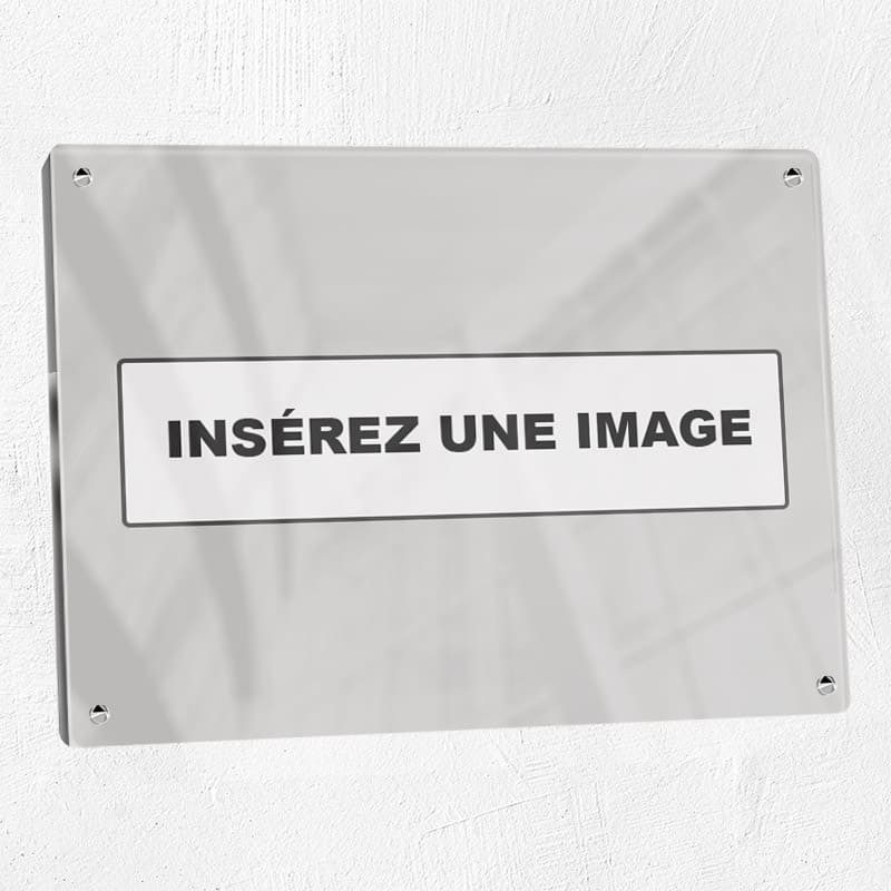 Plaque en plexiglas quadri sur-mesure 40x30cm Plaque en plexiglas quadri sur-mesure 40x30cm