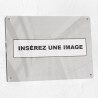 Plaque en plexiglas quadri sur-mesure 40x30cm