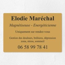 Plaque magnétiseur économique en PVC gravoply 30x20cm