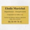 Plaque magnétiseur en plexiglas gravé 30x20cm