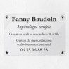 Plaque sophrologue en plexiglas transparent 30x20cm