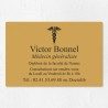 Plaque personnalisée économique en PVC 30x20cm｜Plaque professionnelle