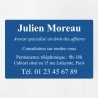 Plaque personnalisée en aluminium 30x20cm｜Plaque professionnelle