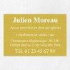 Plaque personnalisée en aluminium 30x20cm｜Plaque professionnelle