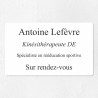 Plaque professionnelle économique en PVC gravoply 25x15cm