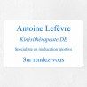 Plaque professionnelle économique en PVC gravoply 25x15cm