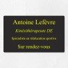 Plaque professionnelle économique en PVC gravoply 25x15cm