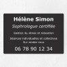 Plaque personnalisée économique en PVC 30x20cm｜Plaque professionnelle