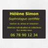 Plaque personnalisée économique en PVC 30x20cm｜Plaque professionnelle