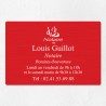 Plaque professionnelle pour notaire en aluminium 30x20cm