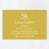 Plaque professionnelle pour notaire en aluminium 30x20cm