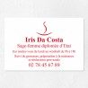 Plaque sage-femme économique en PVC gravoply 30x20cm