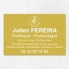 Plaque podologue en aluminium 30x20cm