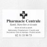 Plaque pharmacie en plexiglas gravé 30x20cm