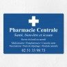 Plaque pharmacie en aluminium 30x20cm