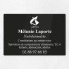Plaque nutritionniste en plexiglas gravé 30x20cm