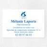 Plaque nutritionniste économique en PVC gravoply 30x20cm