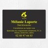 Plaque nutritionniste économique en PVC gravoply 30x20cm