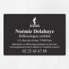 Plaque réflexologue économique en PVC gravoply 30x20cm