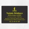 Plaque réflexologue économique en PVC gravoply 30x20cm