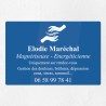 Plaque magnétiseur en plexiglas gravé 30x20cm