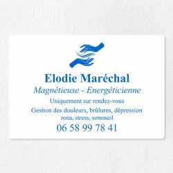 Plaque magnétiseur économique en PVC gravoply 30x20cm