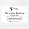 Plaque naturopathe en plexiglas gravé 30x20cm