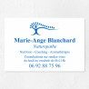 Plaque naturopathe économique en PVC gravoply 30x20cm
