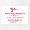 Plaque naturopathe économique en PVC gravoply 30x20cm