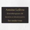Plaque professionnelle économique en PVC gravoply 25x15cm