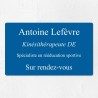 Plaque professionnelle économique en PVC gravoply 25x15cm