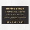 Plaque personnalisée économique en PVC 30x20cm｜Plaque professionnelle