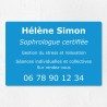 Plaque personnalisée économique en PVC 30x20cm｜Plaque professionnelle