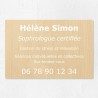 Plaque personnalisée économique en PVC 30x20cm｜Plaque professionnelle