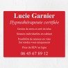 Plaque professionnelle économique en PVC gravoply 40x30cm