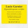 Plaque professionnelle économique en PVC gravoply 40x30cm