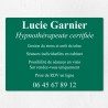Plaque professionnelle économique en PVC gravoply 40x30cm