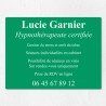 Plaque professionnelle économique en PVC gravoply 40x30cm