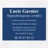 Plaque professionnelle économique en PVC gravoply 40x30cm