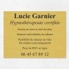 Plaque professionnelle économique en PVC gravoply 40x30cm