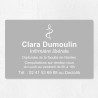 Plaque infirmière personnalisée économique en PVC gravoply 30x20cm