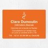Plaque infirmière personnalisée économique en PVC gravoply 30x20cm