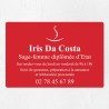Plaque sage-femme économique en PVC gravoply 30x20cm