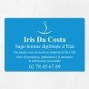Plaque sage-femme économique en PVC gravoply 30x20cm