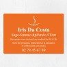 Plaque sage-femme économique en PVC gravoply 30x20cm