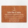 Plaque sage-femme économique en PVC gravoply 30x20cm