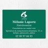 Plaque nutritionniste économique en PVC gravoply 30x20cm